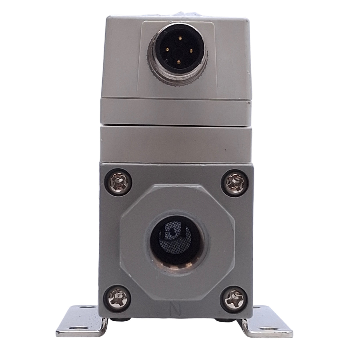 Used SMC SMC PF2A750-N02-67 Digital Flow Switch, PNP, 1-10L/min, 1/4in NPT, 12-24VDC