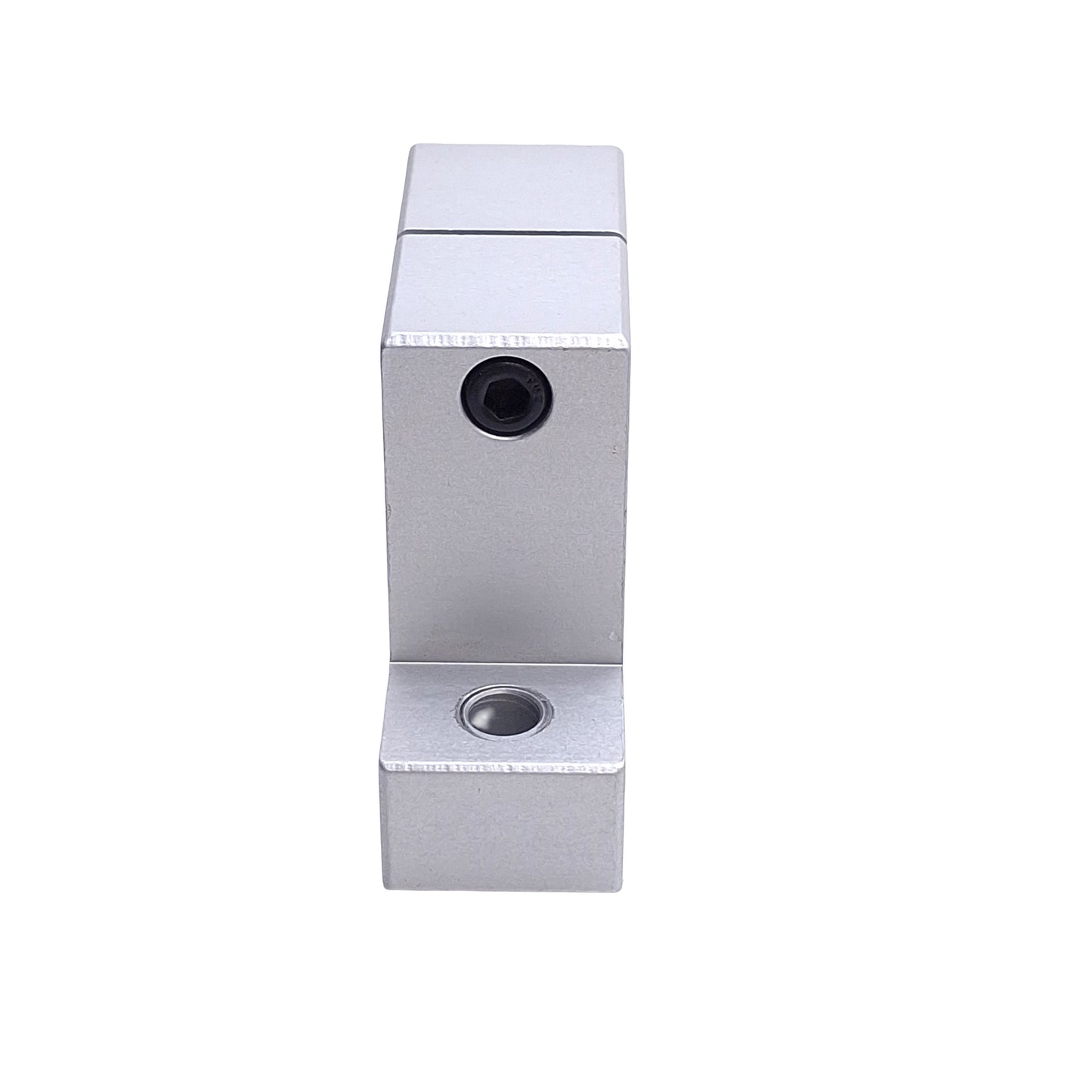 Used 80/20 5880 Single Horizontal Stanchion Base, 15 Series, For ø1.5in Pole