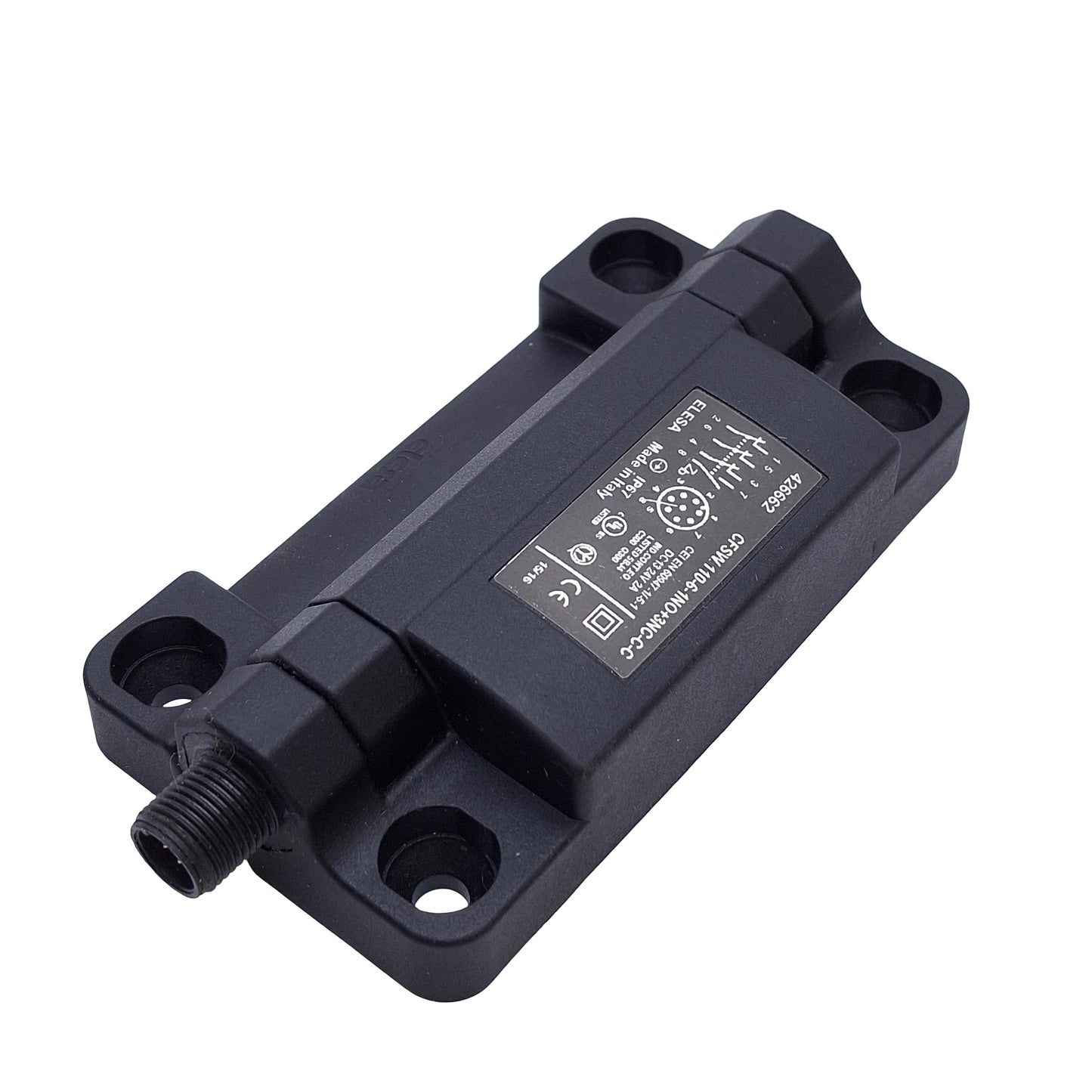 New Elesa CFSW.110-6-1NO+3NC-C-C Hinged Safety Interlock Switch 24VDC 2A, M12 8-Pin
