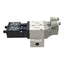 Used SMC VP544R-5DZ1-03F-M-X538 Residual Pressure Release Valve, 0.7MPa, 24VDC Coil