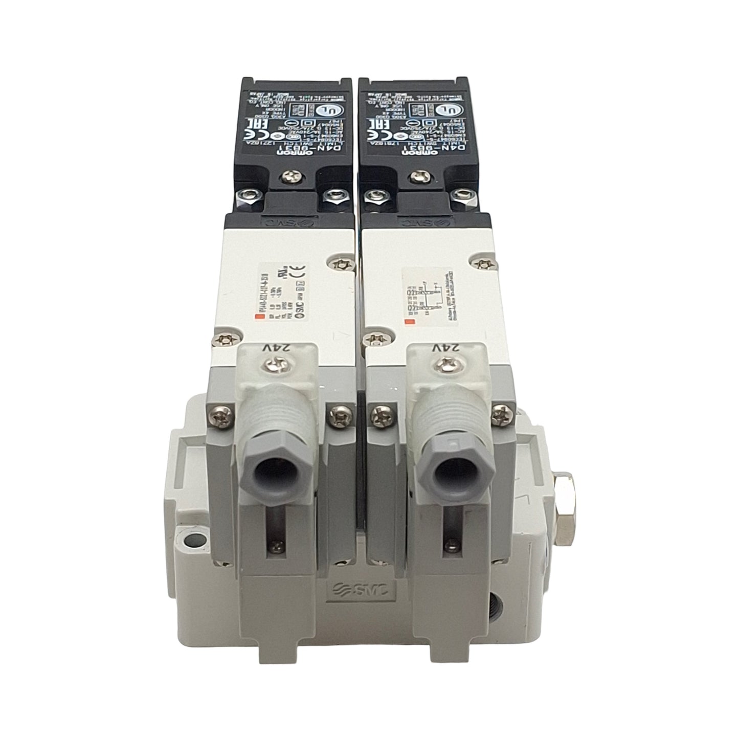 Used SMC VP544R-5DZ1-03F-M-X538 Residual Pressure Release Valve, 0.7MPa, 24VDC Coil