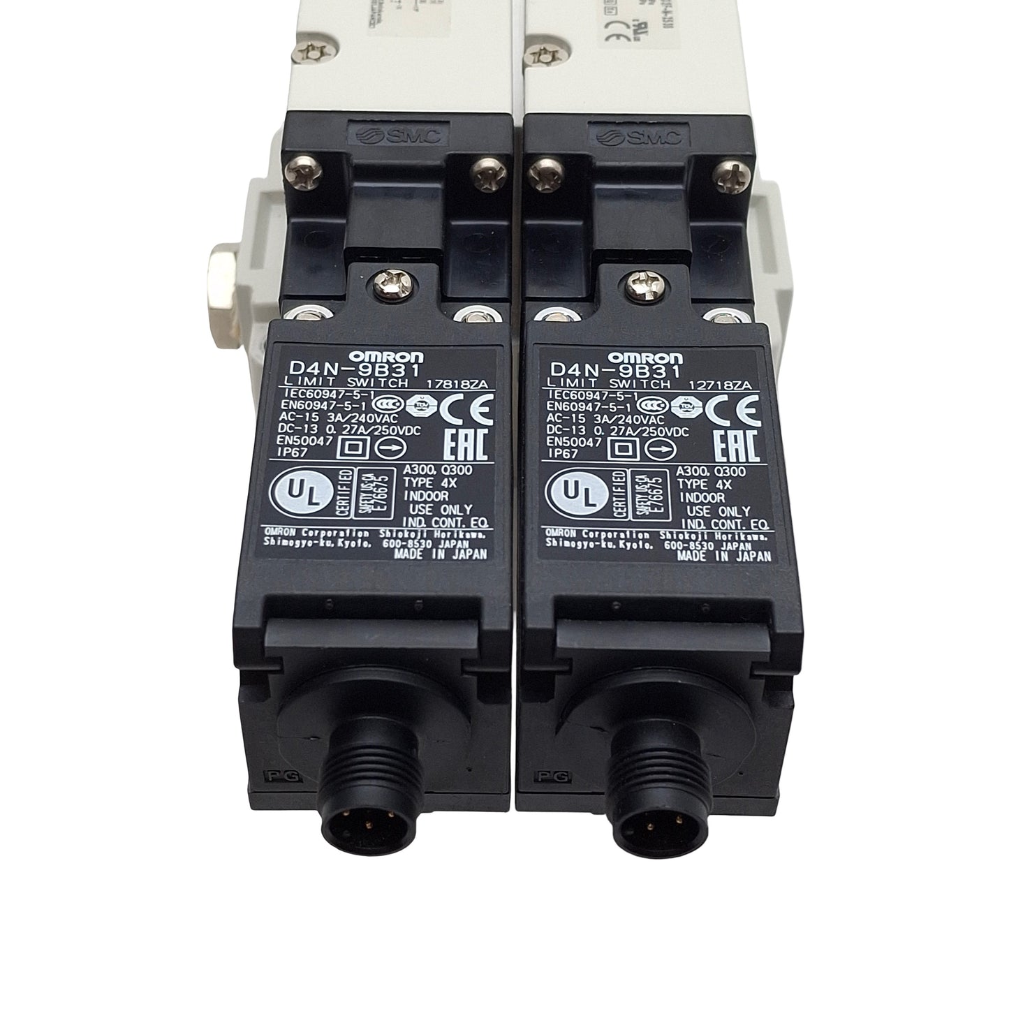 Used SMC VP544R-5DZ1-03F-M-X538 Residual Pressure Release Valve, 0.7MPa, 24VDC Coil