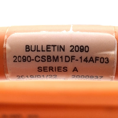 Used Allen Bradley 2090-CSBM1DF-14AF03 Kinetix Single Power/Feedback/Brake Cable, 3m