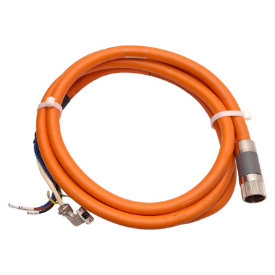 Used Allen Bradley 2090-CSBM1DF-14AF03 Kinetix Single Power/Feedback/Brake Cable, 3m