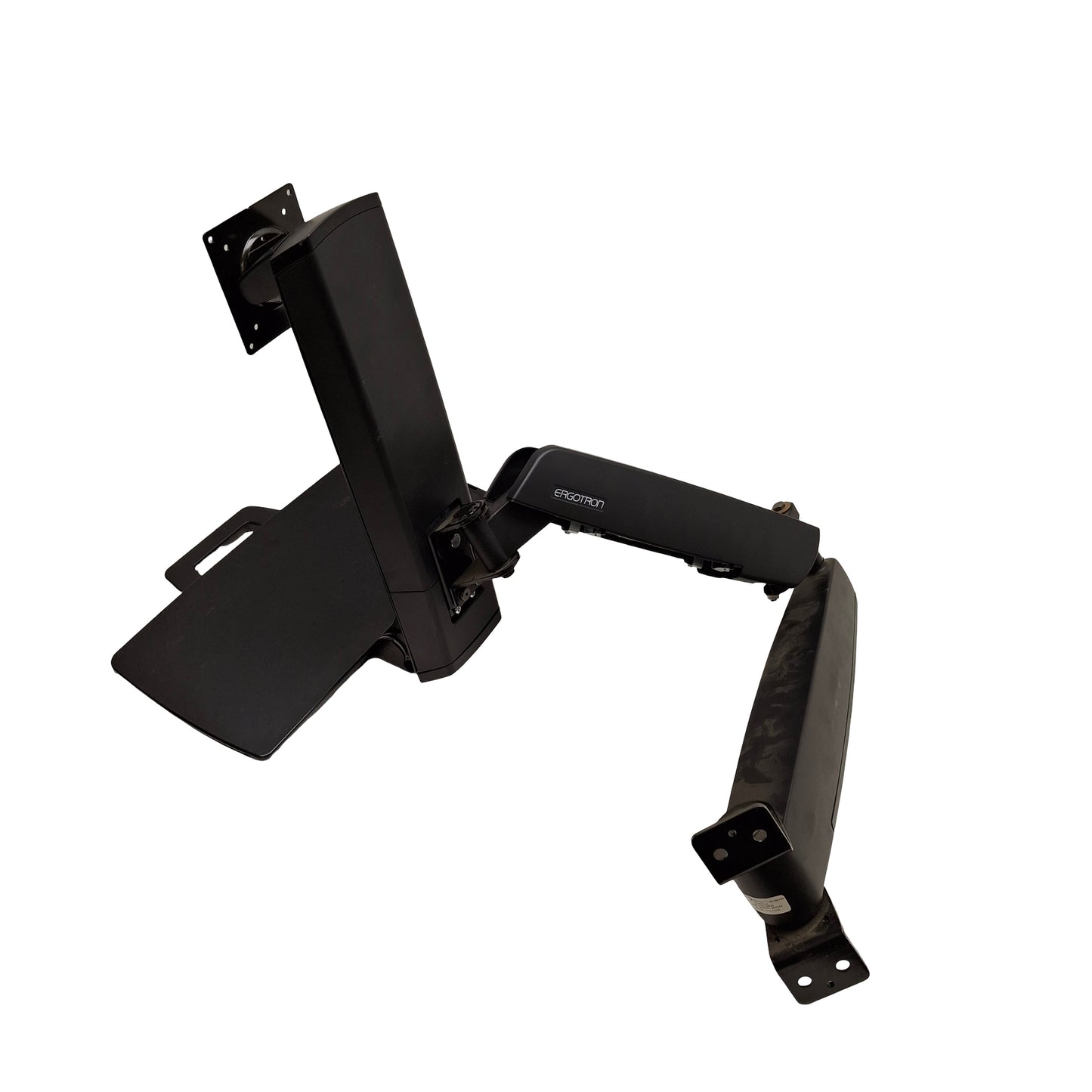 Used Ergotron 45-215-200 StyleView HD Combo Monitor Arm, 18lbs Capacity, W/ Extension