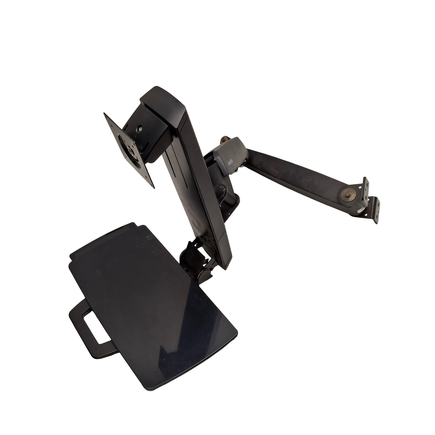 Used Ergotron 45-215-200 StyleView HD Combo Monitor Arm, 18lbs Capacity, W/ Extension