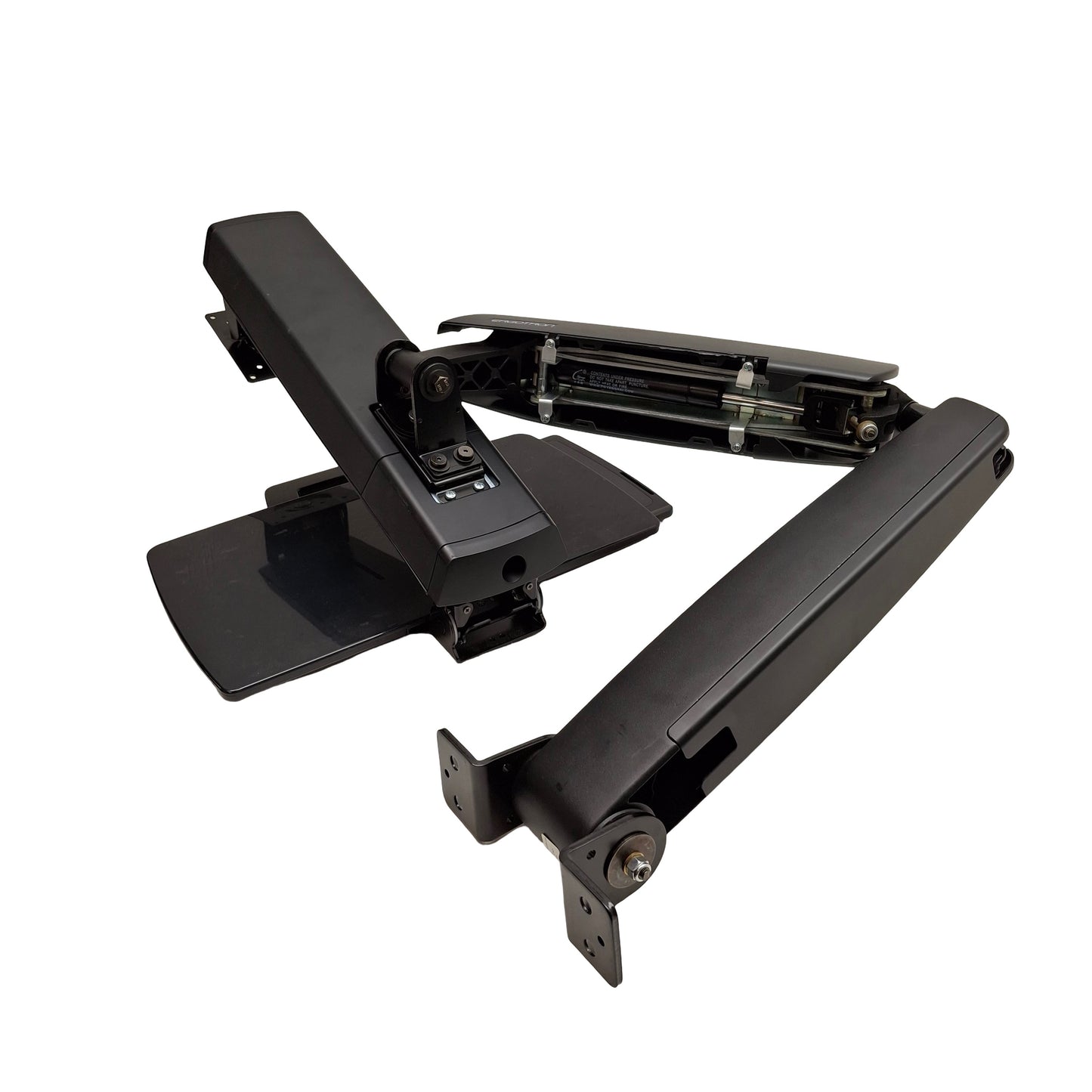 Used Ergotron 45-215-200 StyleView HD Combo Monitor Arm, 18lbs Capacity, W/ Extension