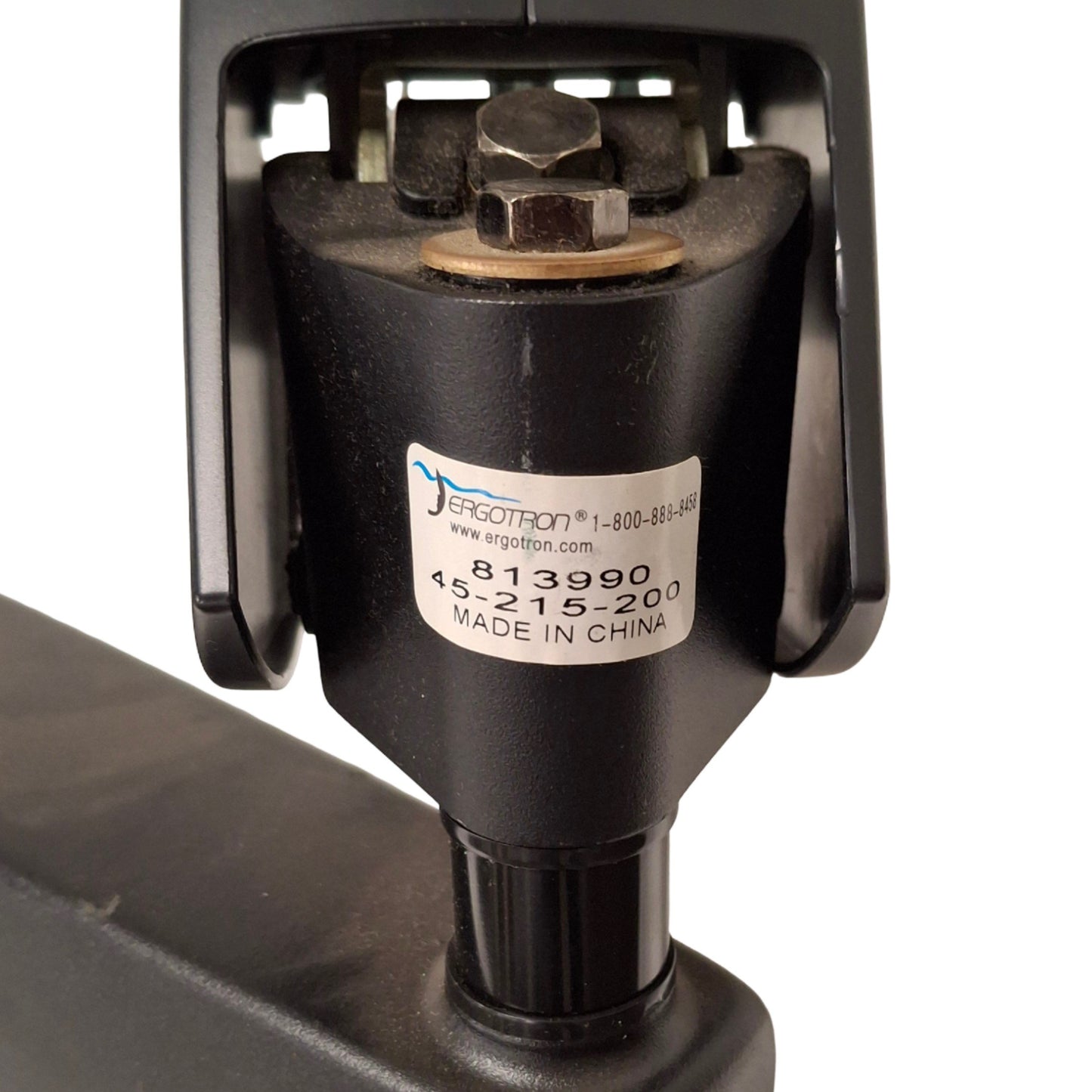 Used Ergotron 45-215-200 StyleView HD Combo Monitor Arm, 18lbs Capacity, W/ Extension