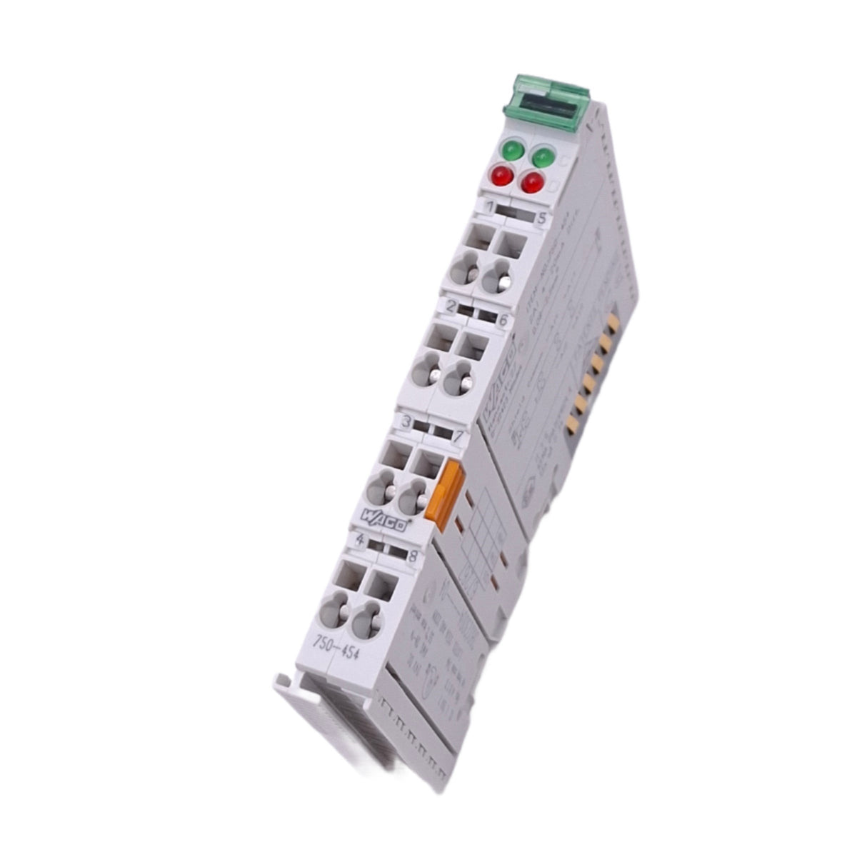 Used WAGO 750-454 Differential Input Module for 750 I/O, 2-Channel Analog 4-20mA, 5V