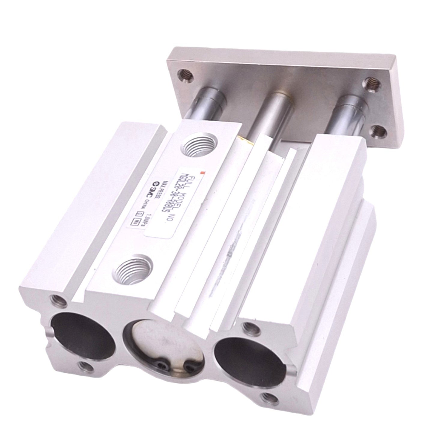 Used SMC MGQL20-30-R08US Guided Cylinder, 20mm Bore, 30mm Stroke, Rc 1/8in, 1.0MPa