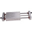 Used Destaco DLB-12-L-B-4 Pneumatic Linear Base Slide, 12mm Bore, 4in Stroke, 145psi