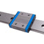 Used IKO MLF30 (2x) Linear Guide Blocks w/ LWLF30B 545x30mm Rail, 8440N Max, M4