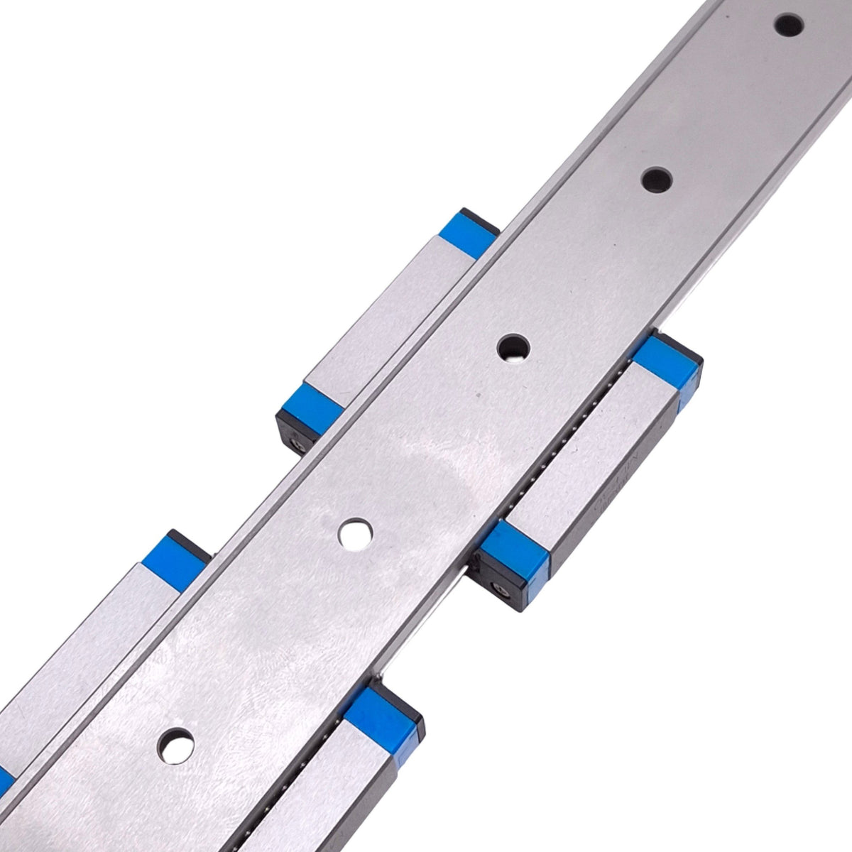 Used IKO MLF30 (2x) Linear Guide Blocks w/ LWLF30B 545x30mm Rail, 8440N Max, M4