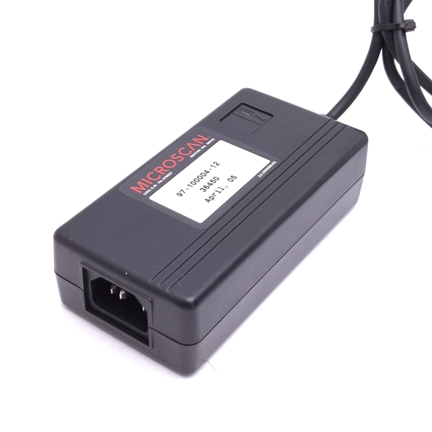 Used Microscan AD60W1P-310B Power Adapter for MS Scanners, 100-240VAC In, 24VDC Out