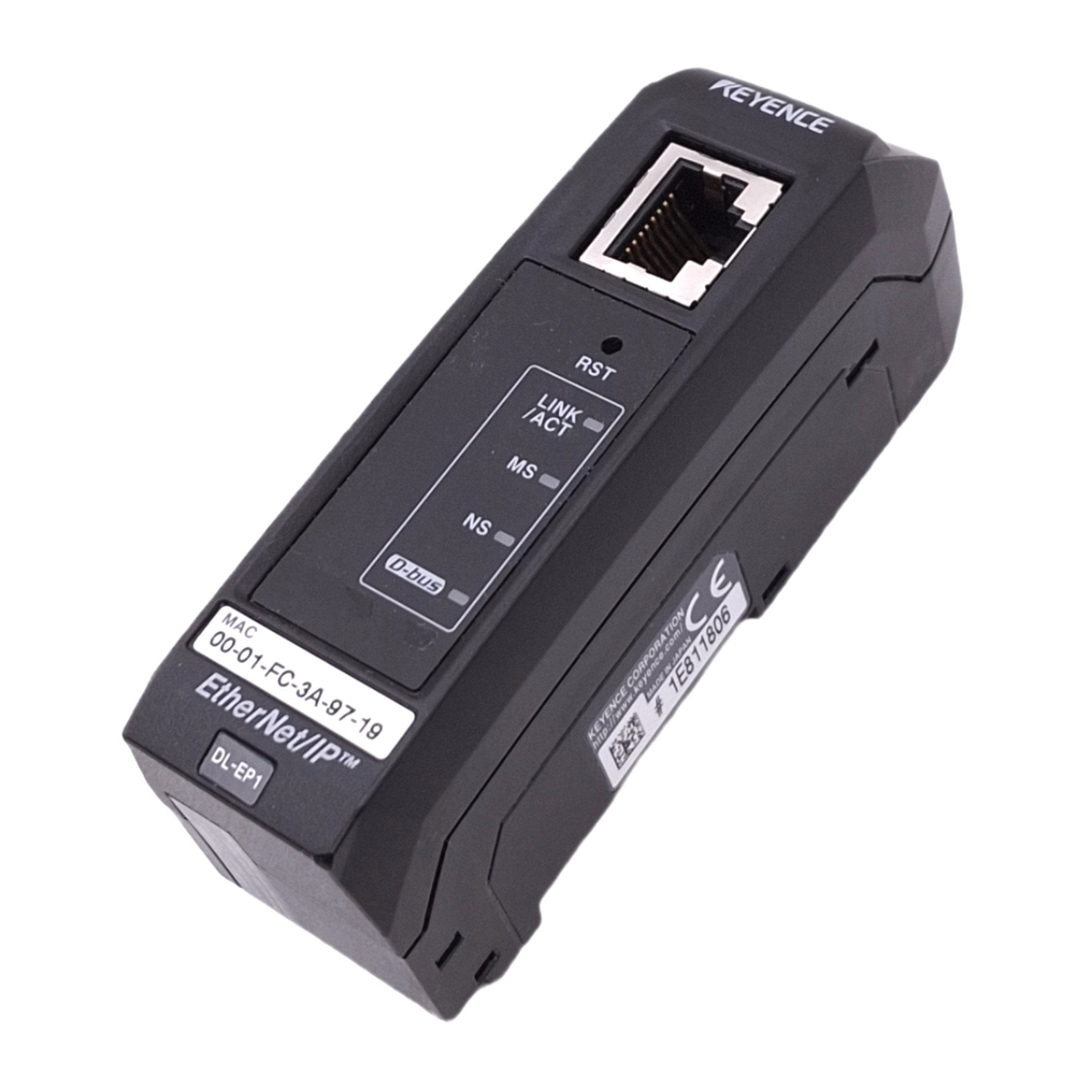 Keyence DL-EP1 Communication Unit, EtherNet/IP RJ45, 10/100Mbps, 20-30 ...