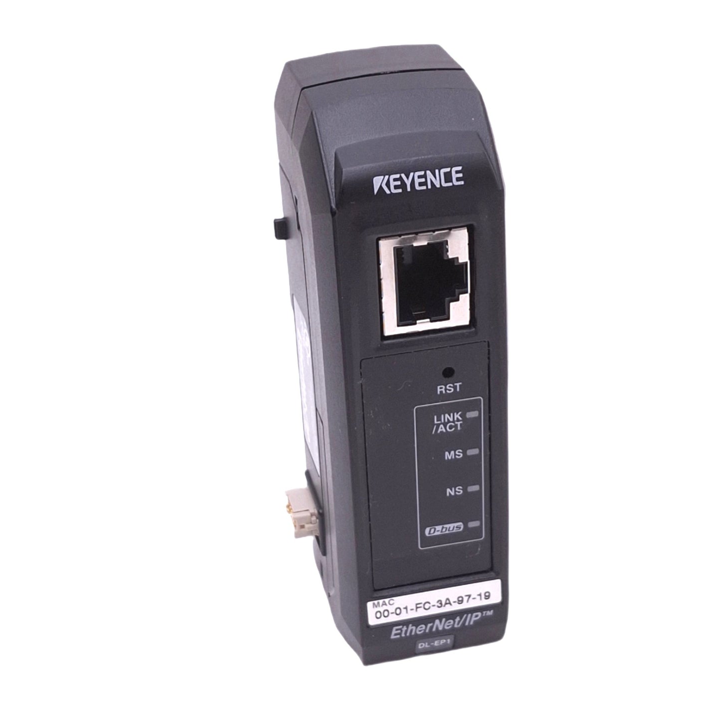 Used Keyence DL-EP1 Communication Unit, EtherNet/IP RJ45, 10/100Mbps, 20-30VDC