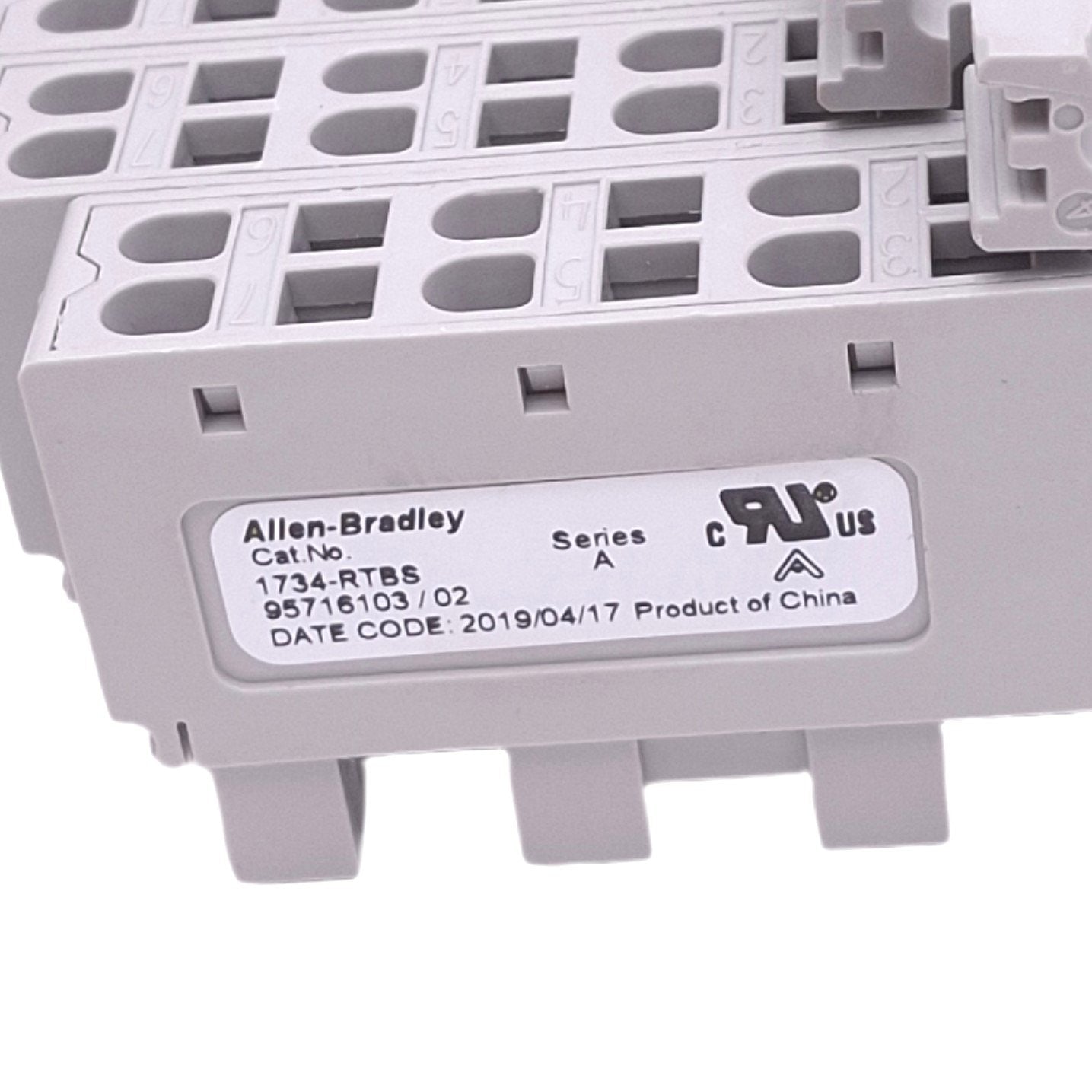 New Lot of 5 Allen Bradley 1734-RTBS Terminal Blocks for POINT I/O Modules, 8-Pin