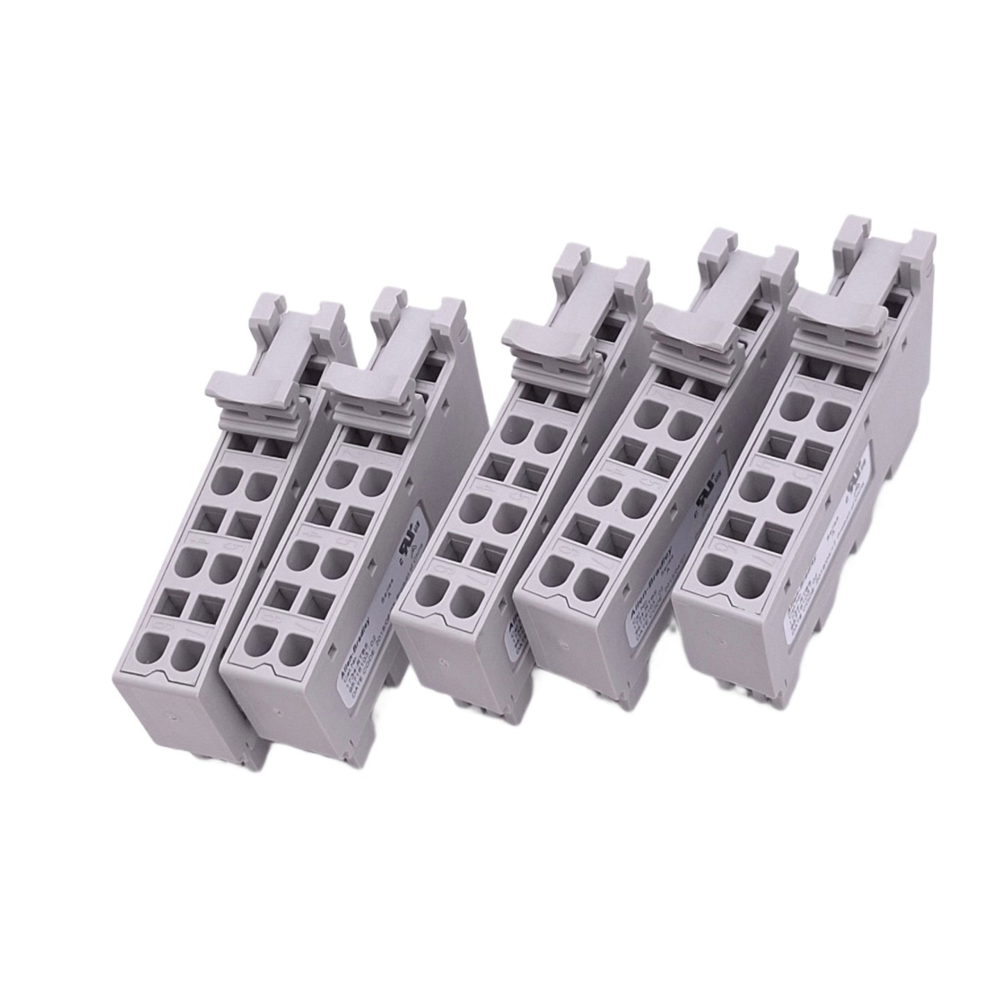 New Lot of 5 Allen Bradley 1734-RTBS Terminal Blocks for POINT I/O Modules, 8-Pin
