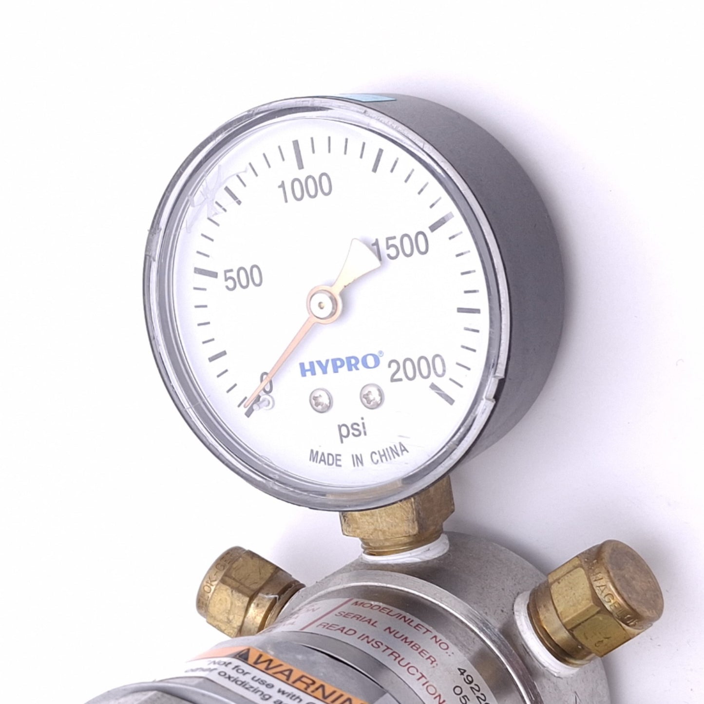 Used Concoa 4922000-01-000 Pressure Regulator, 0-1500psi Set, 3000psi Max, 1/4in NPT