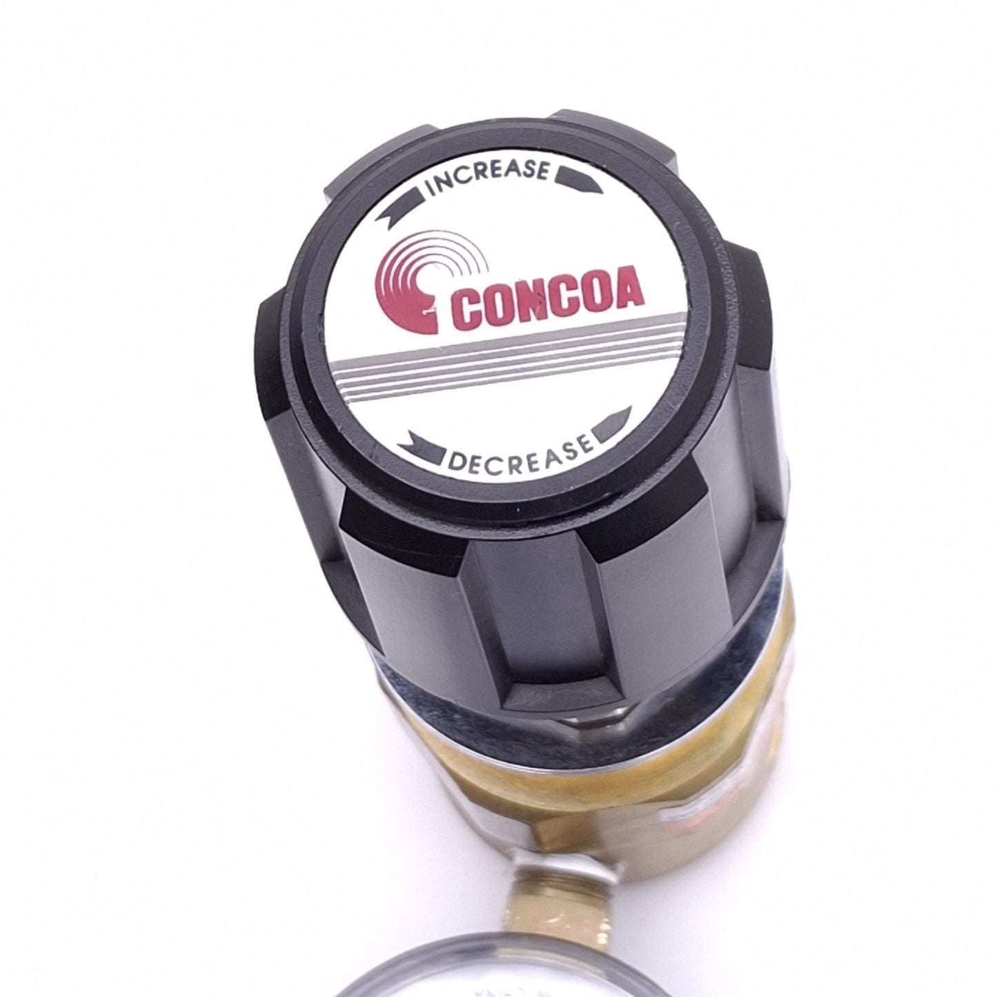 Used Concoa 4053000-01-000 Pressure Regulator, 0-100psi Set, 3000psi Max, 1/4in NPT