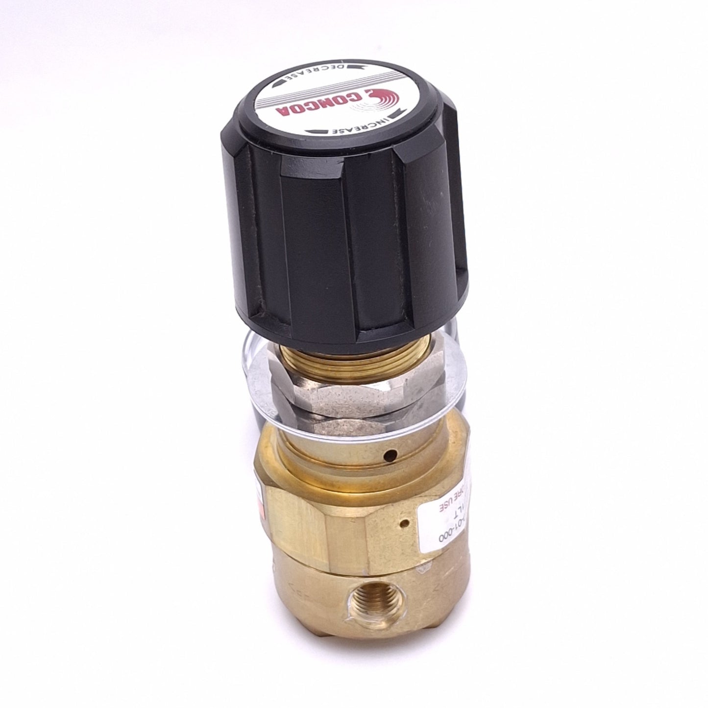 Used Concoa 4053000-01-000 Pressure Regulator, 0-100psi Set, 3000psi Max, 1/4in NPT