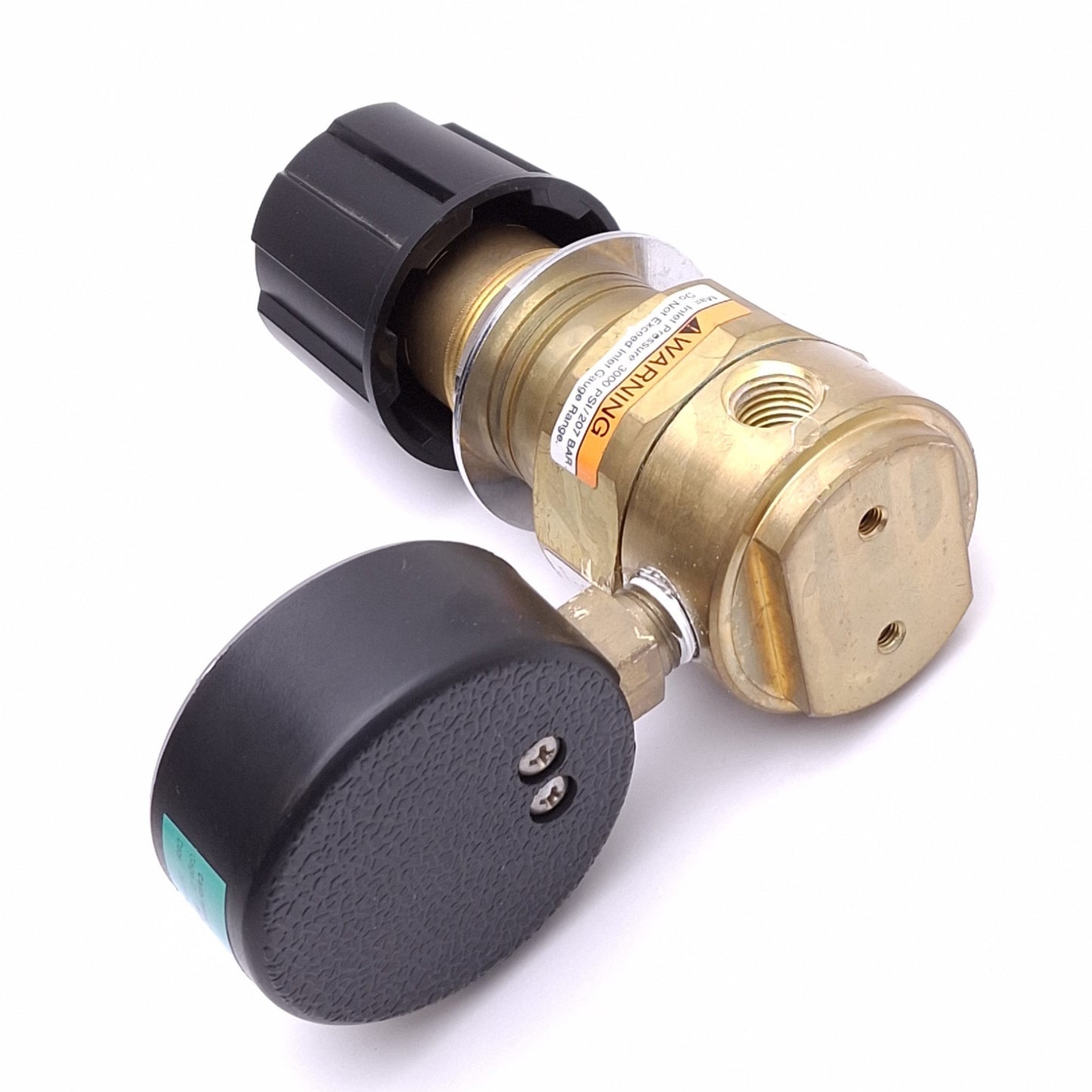 Used Concoa 4053000-01-000 Pressure Regulator, 0-100psi Set, 3000psi Max, 1/4in NPT