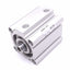New SMC CDQ2B40-25DZ Compact Cylinder, 40mm Bore, 25mm Stroke, Rc 1/8in, 1.0MPa