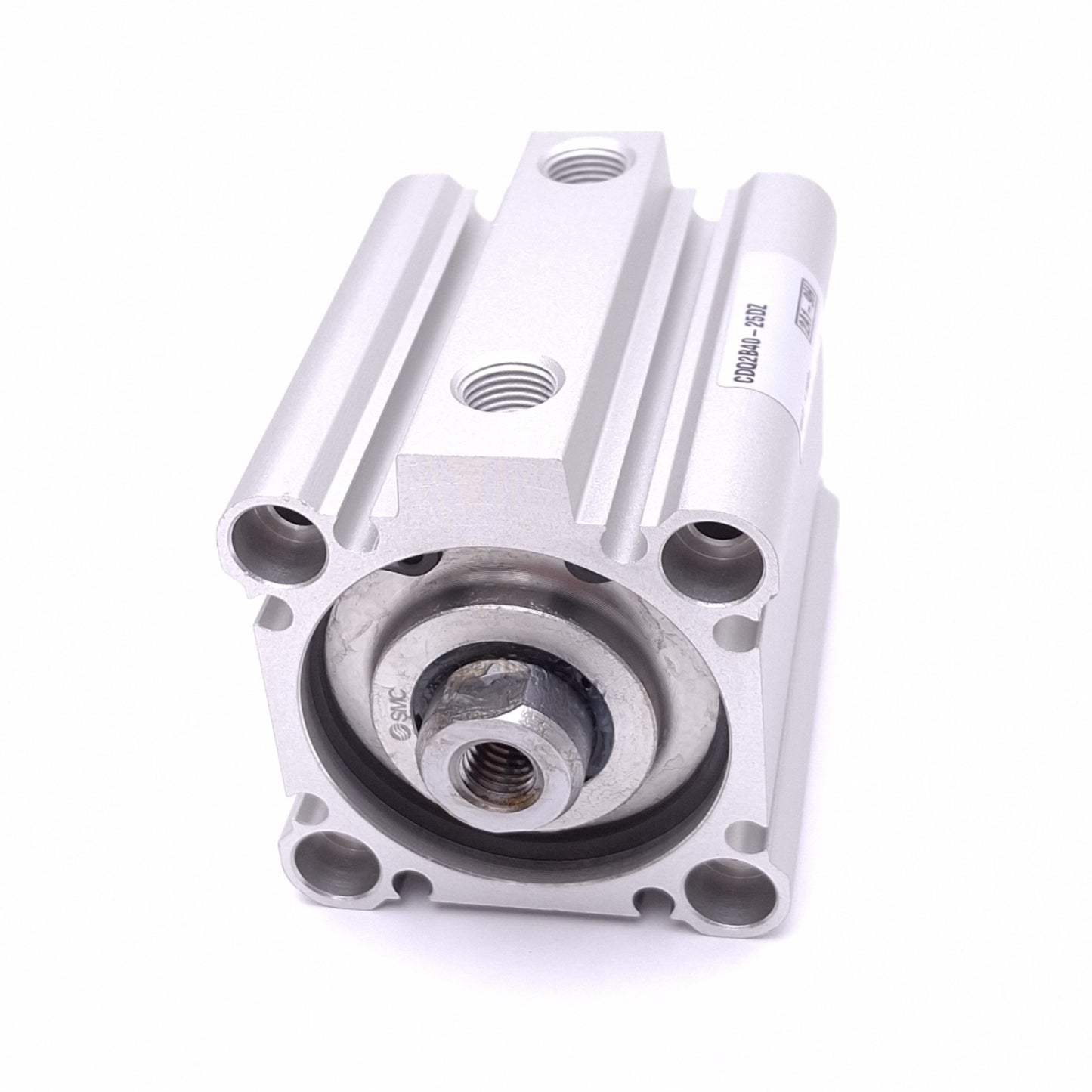 New SMC CDQ2B40-25DZ Compact Cylinder, 40mm Bore, 25mm Stroke, Rc 1/8in, 1.0MPa