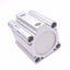 New SMC CDQ2B40-25DZ Compact Cylinder, 40mm Bore, 25mm Stroke, Rc 1/8in, 1.0MPa