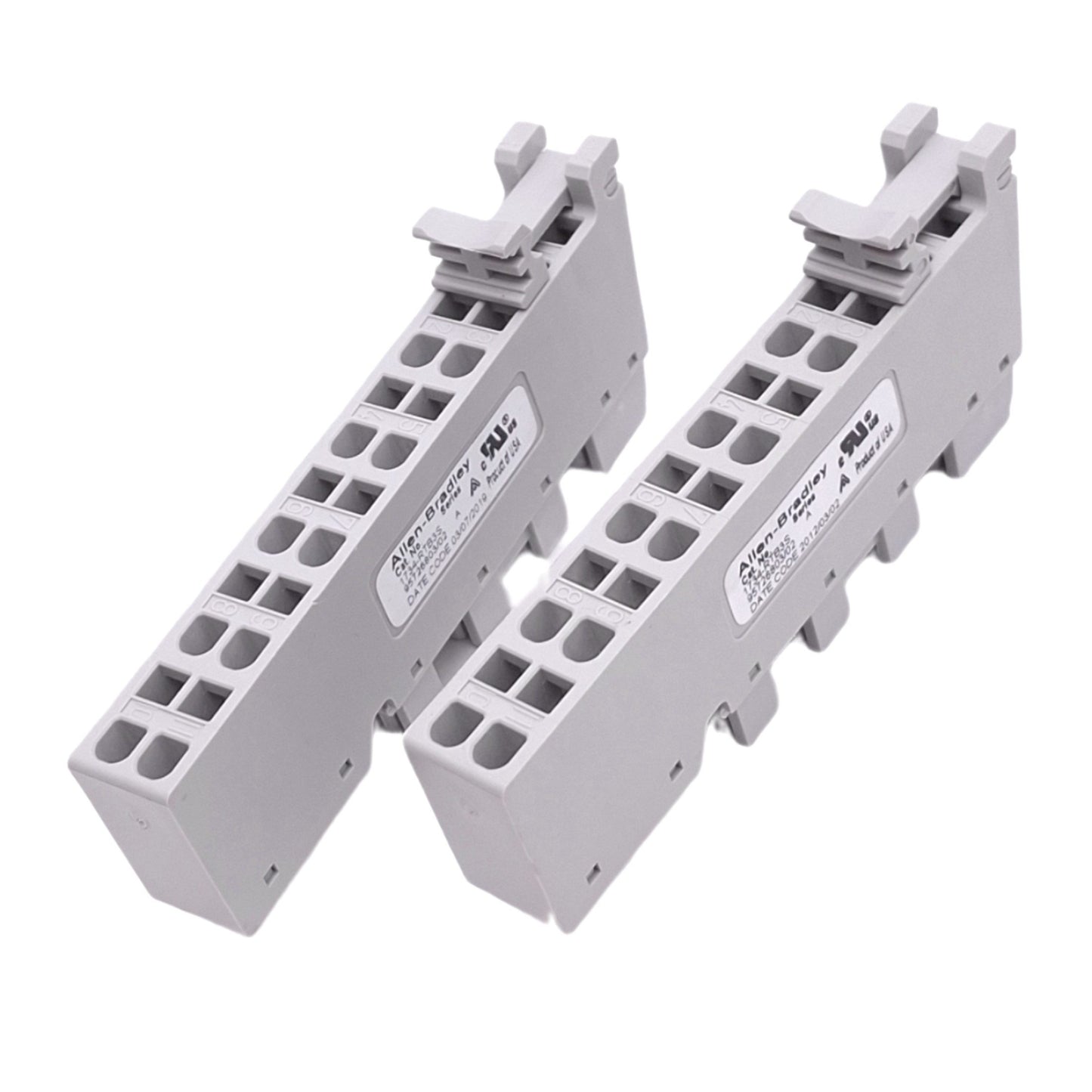 New Lot of 2 Allen Bradley 1734-RTB3S Terminal Blocks for POINT I/O Modules, 12-Pin