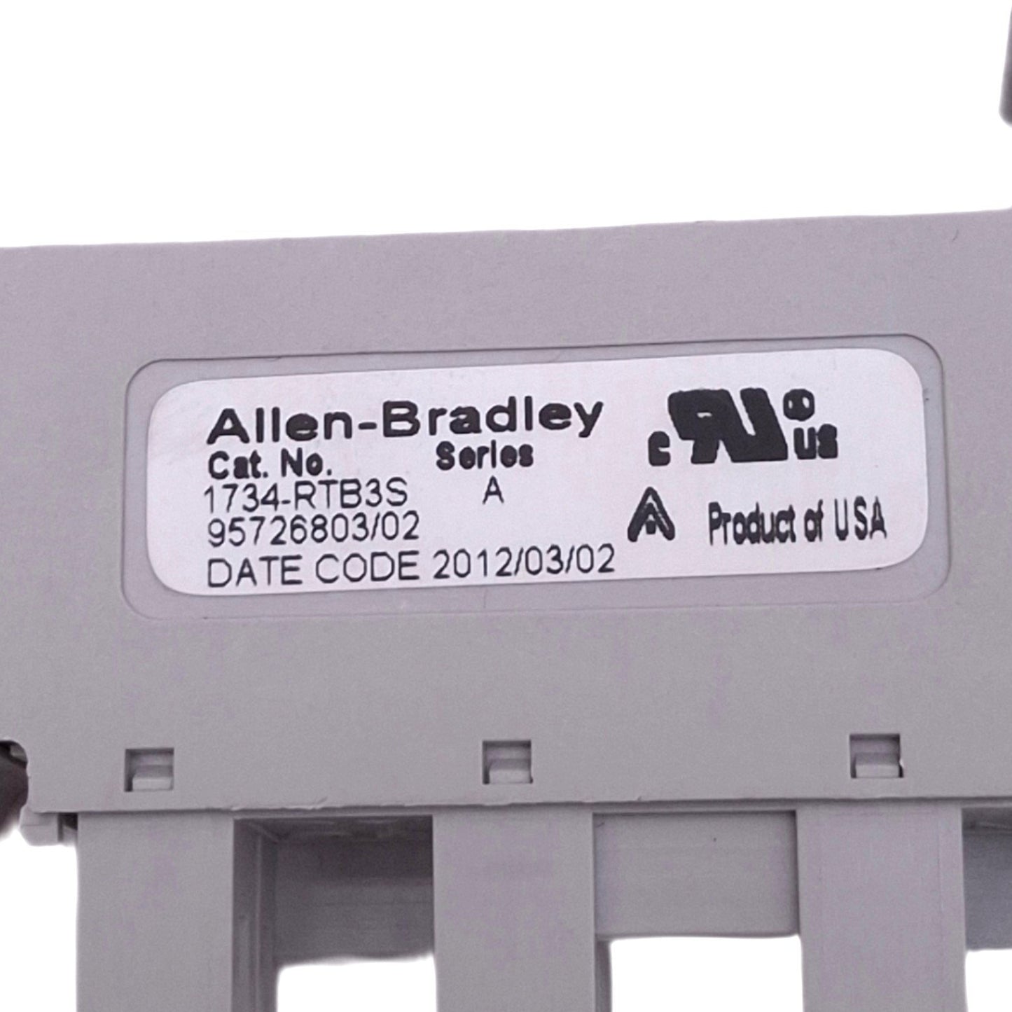 New Lot of 2 Allen Bradley 1734-RTB3S Terminal Blocks for POINT I/O Modules, 12-Pin