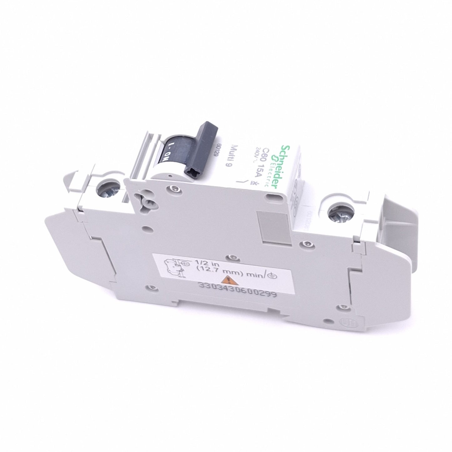 New Schneider Electric 60129 Multi9 C60 Circuit Breaker, 1-Pole 15A, 240VAC