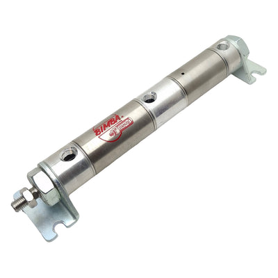 Used Bimba M-090.25/0.44-DXPB 3-Position Cylinder, ø1-1/16" Bore, 0.25" 0.44" Stroke