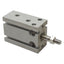 Used SMC CDU16-5D Free Mount Cylinder, ø16mm Bore, 5mm Stroke, M5x0.8, 0.7MPa Max