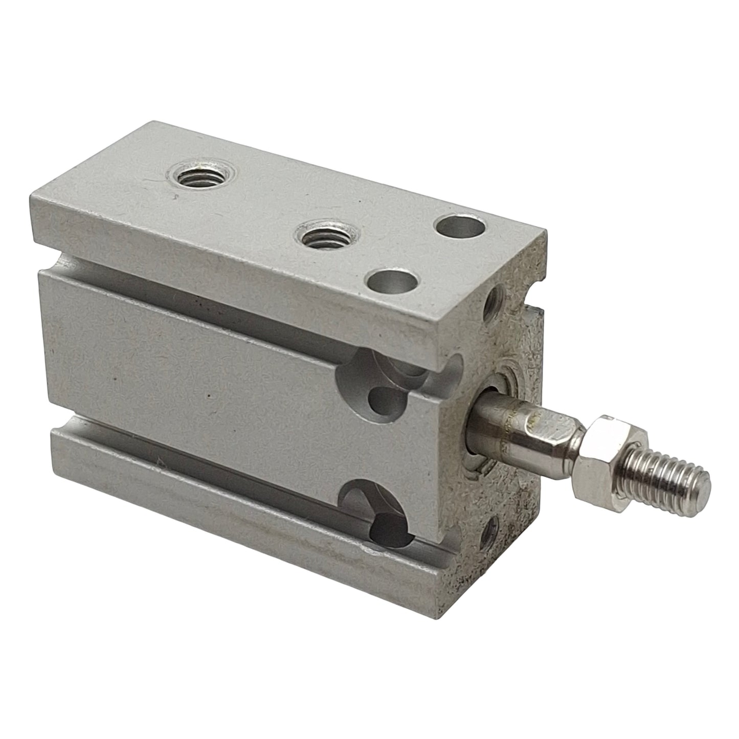 Used SMC CDU16-5D Free Mount Cylinder, ø16mm Bore, 5mm Stroke, M5x0.8, 0.7MPa Max