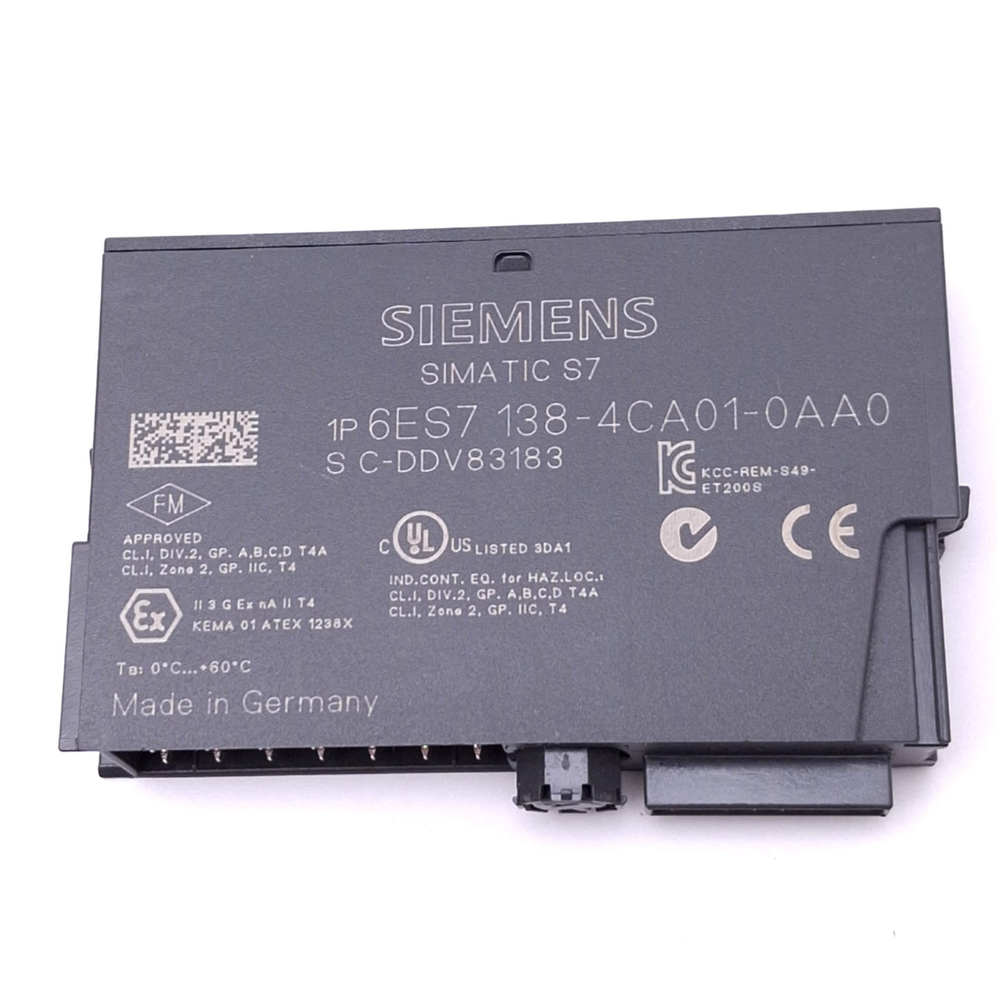 New Siemens 6ES7138-4CA01-0AA0 SIMATIC S7 Power Module for ET 200S I/O System, 24VDC