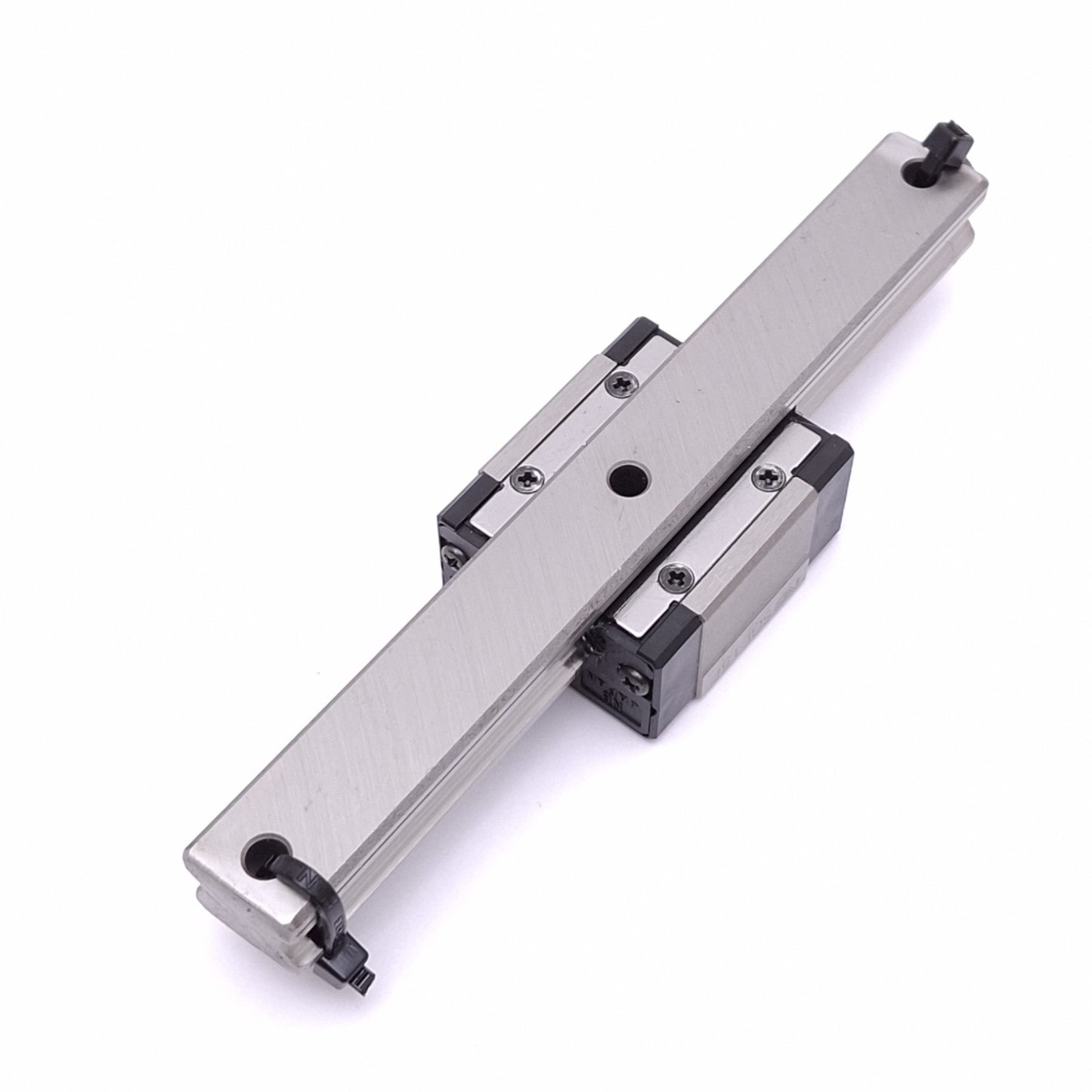 Used Nippon Bearing SGL15F Linear Bearing Slide Guide w/ 15x130mm Rail, 9.45kN Max