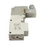 Used SMC VQZ312-5YZ1-02T Solenoid Valve, N.C. 1/4in NPT, 0.1-0.7MPa, 24VDC Coil