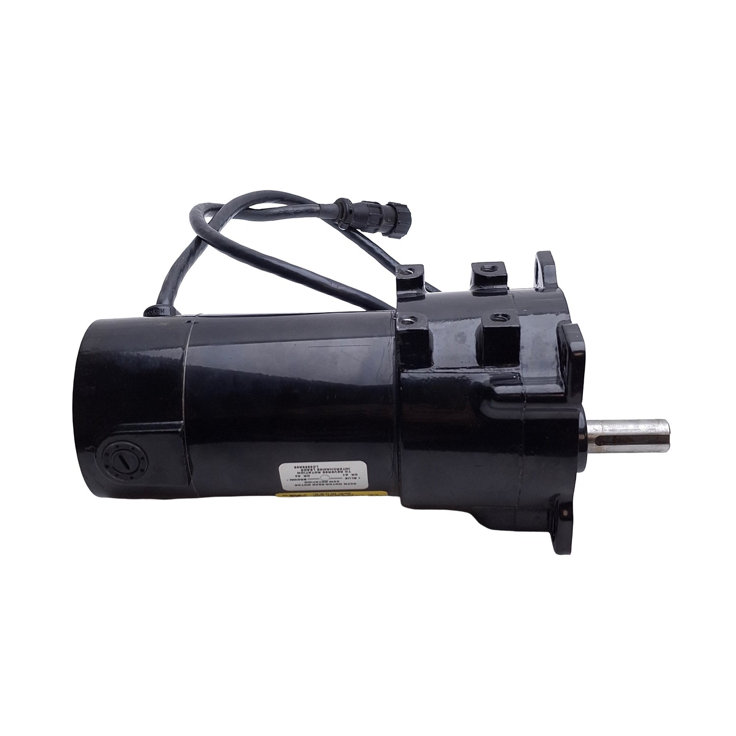 Used Baldor GPP12545 Gear Motor, 40:1, 63 RPM, 116in-lbs, 90VDC 1.3A, Frame: PSM