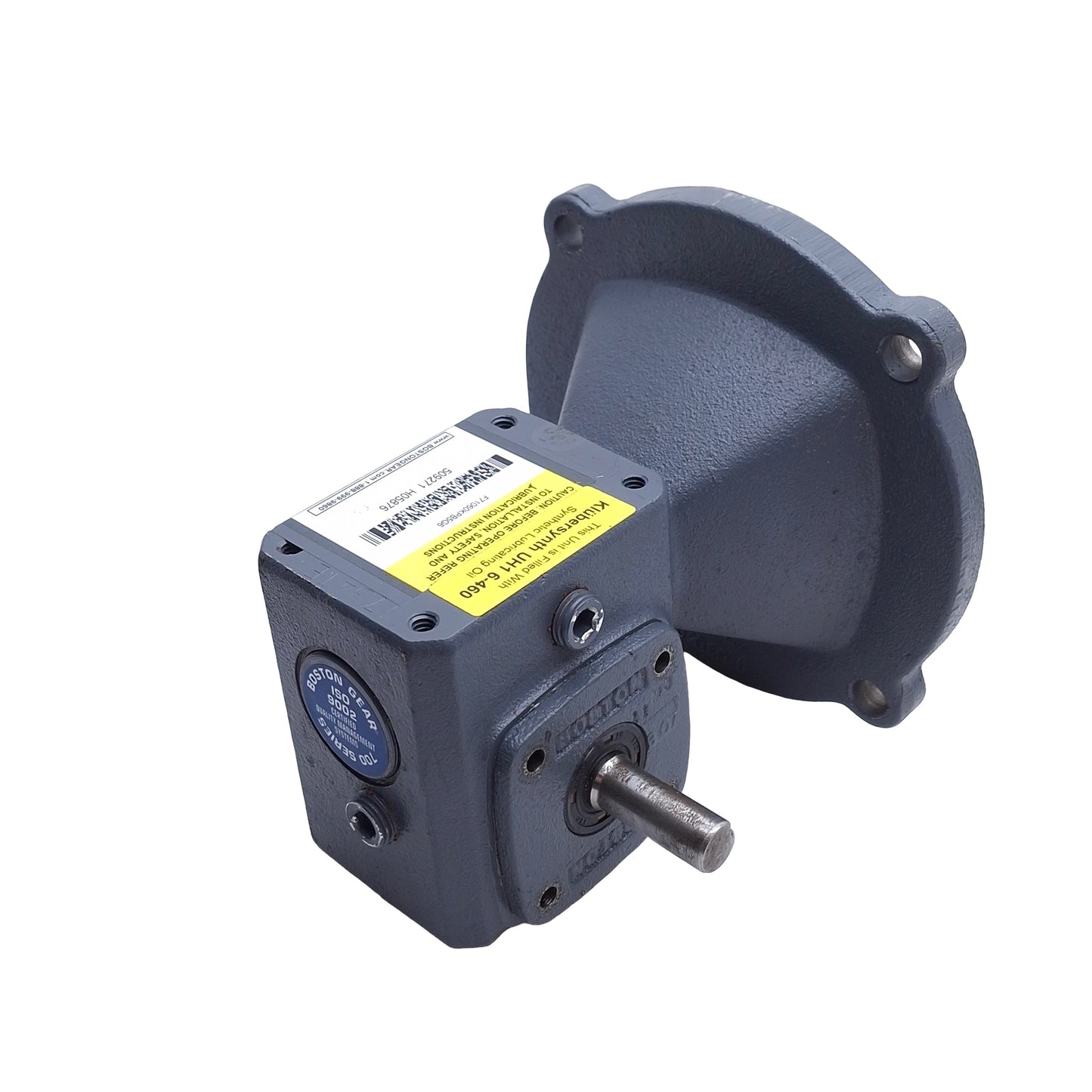 Used Boston Gear F71060KPB5G6 Worm Gear Reducer, 60:1, 56C Frame, 0.625in Input