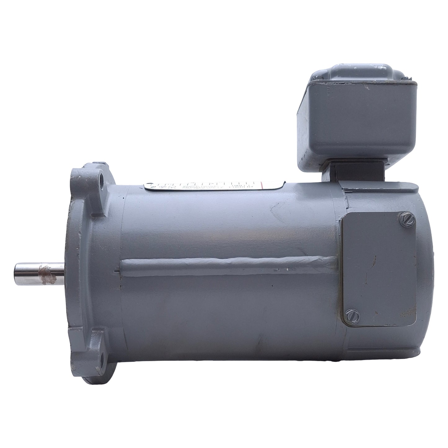 Used Boston Gear PM916AT-B DC Motor 1/6HP, 90VDC, 1750RPM, ø5/8in Shaft, NEMA 56C