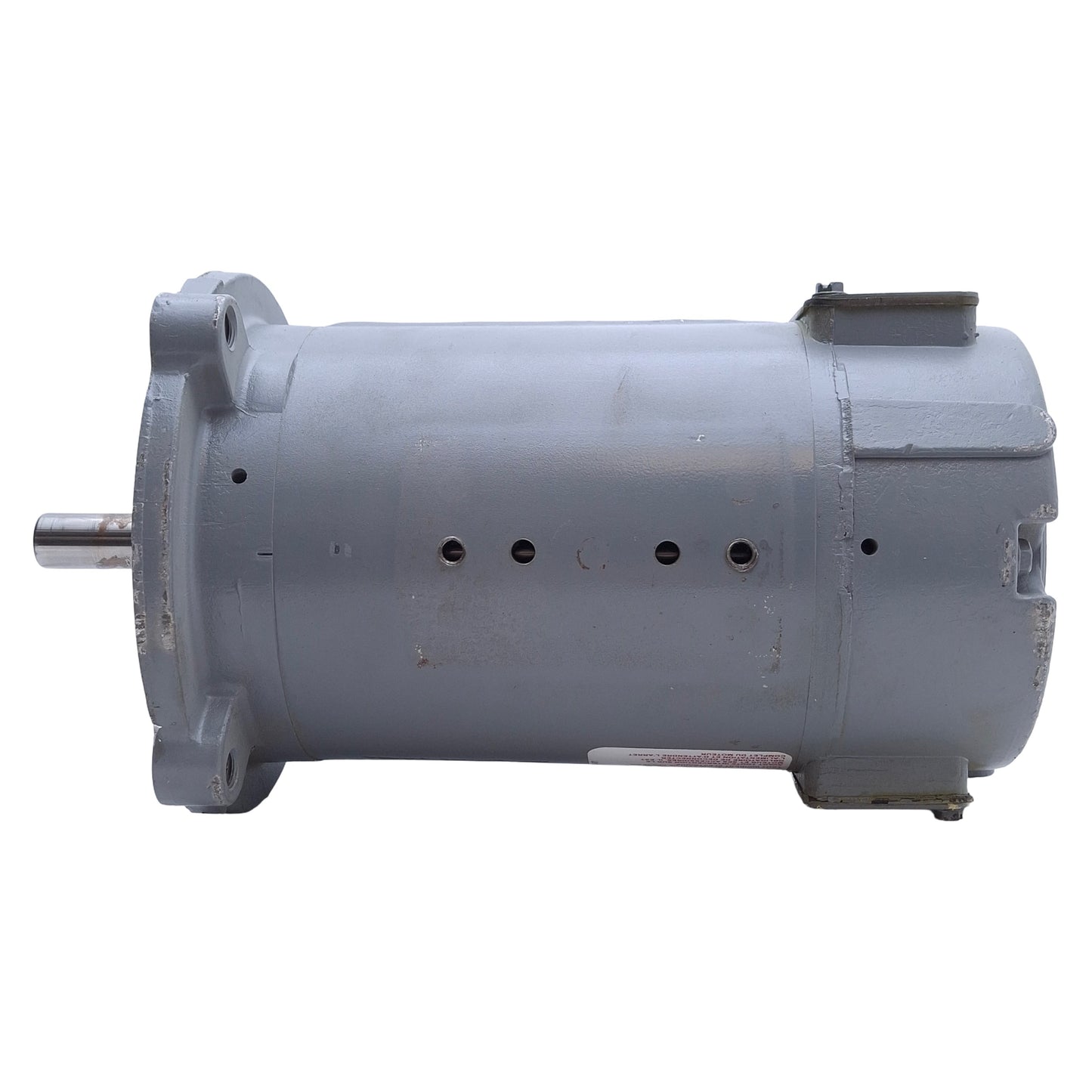 Used Boston Gear PM916AT-B DC Motor 1/6HP, 90VDC, 1750RPM, ø5/8in Shaft, NEMA 56C