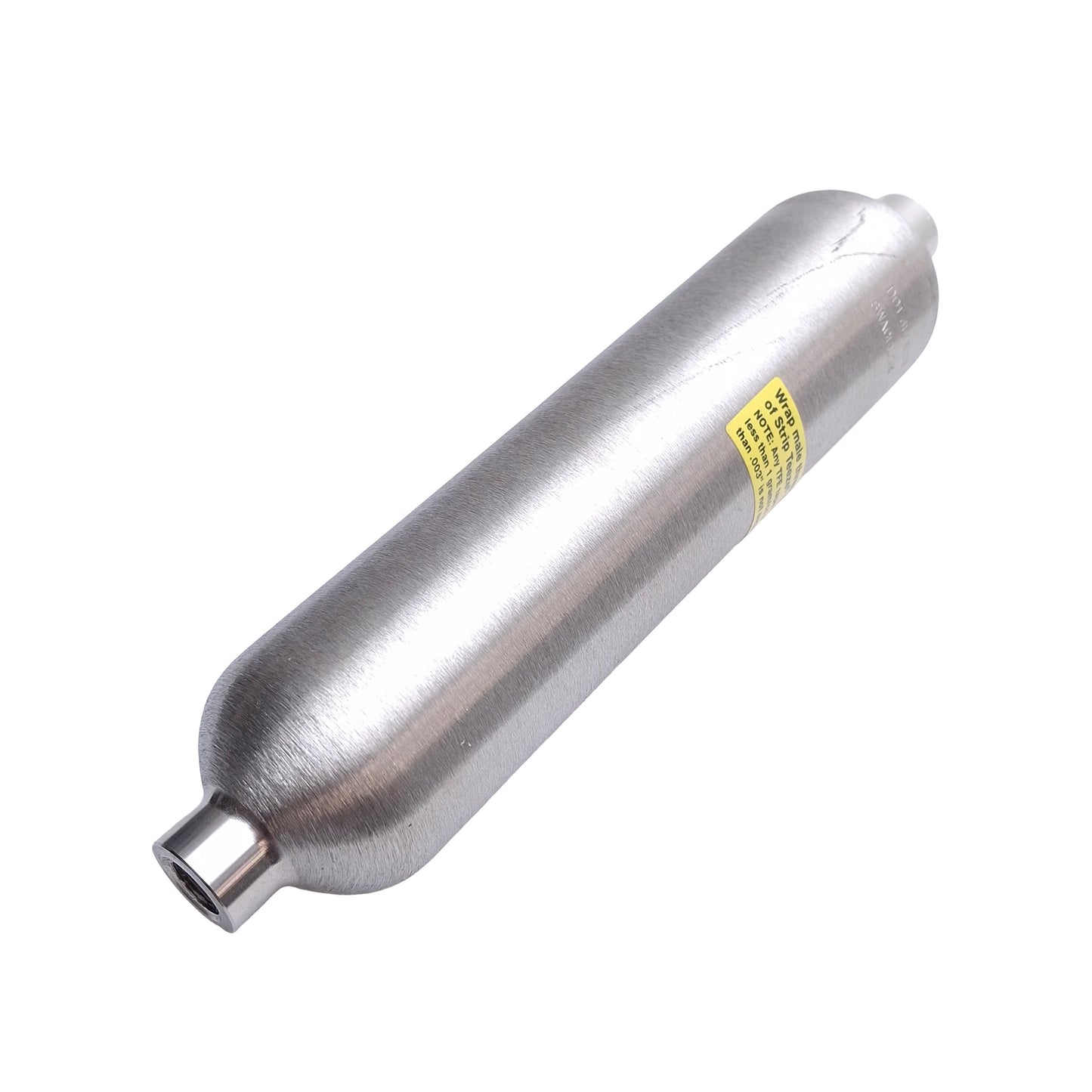 Used Swagelok 304L-HDF4-300 DOT Compliant Sample Cylinder, Double End, 1/4" NPT