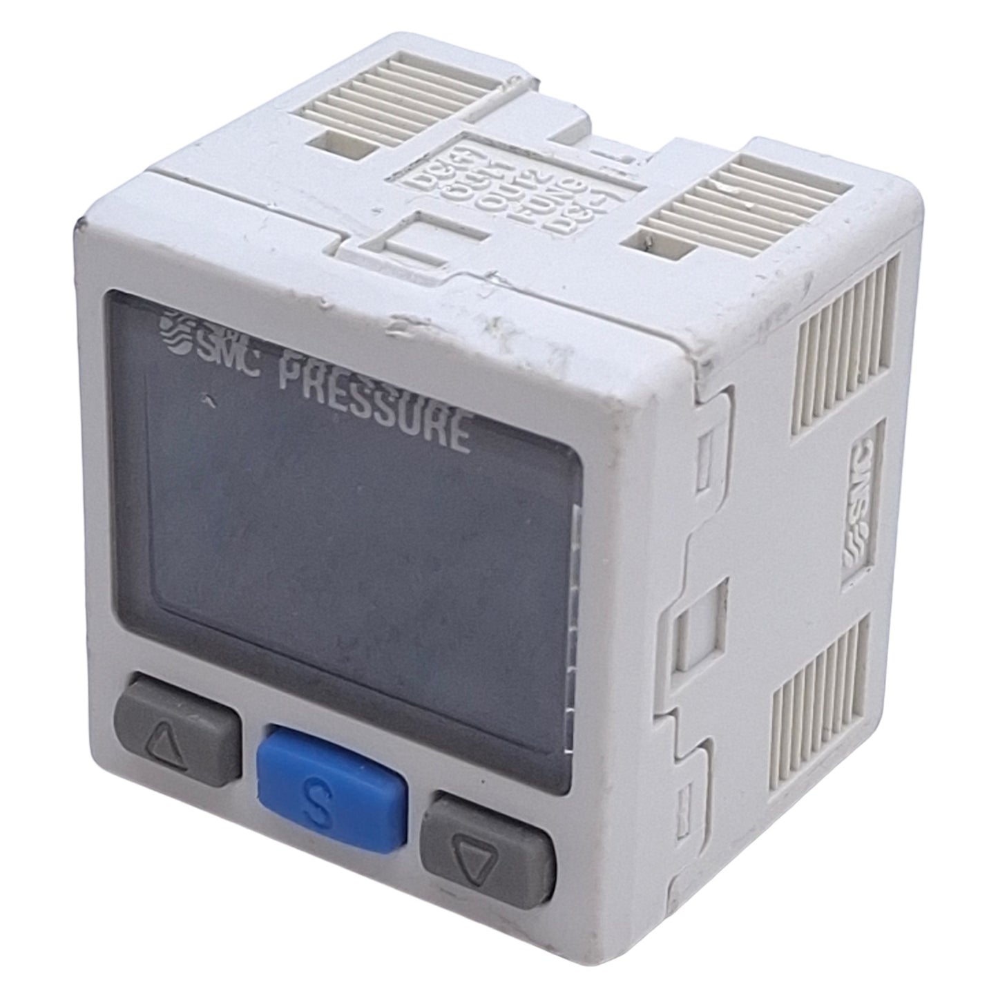 Used SMC ISE30A-01-P Digital Pressure Switch PNP, 12-24VDC, -0.1~1MPa, R1/8in Port