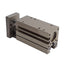 Used Robohand MPS-1-2 Mini Dual-V Roller Bearing Ball Rail Thruster Slide 1" Stroke