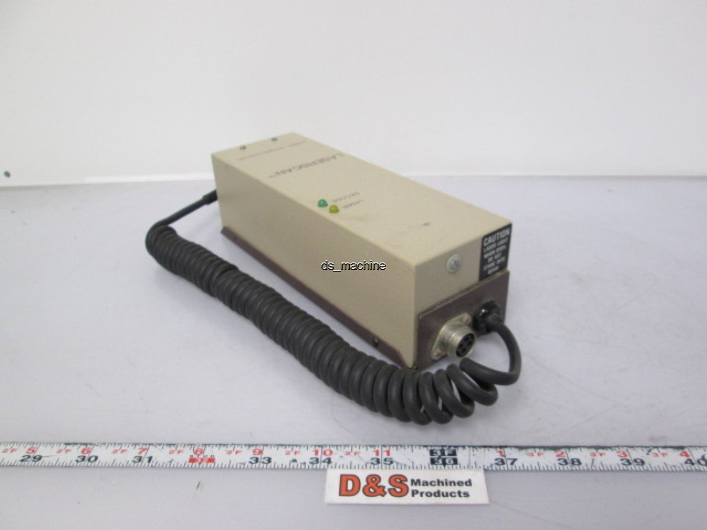 For parts or not working Symbol LS-6500-I00A Laserscan Barcode Reader Circa 1988 *For Parts*