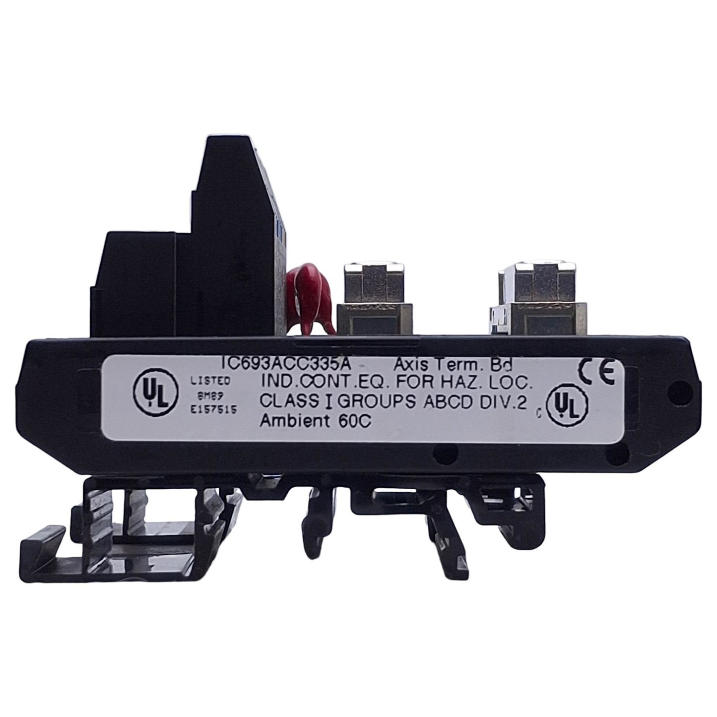 Used GE Fanuc IC693ACC335A Digital Servo Axis Terminal Board, Two 36-Pin Connector