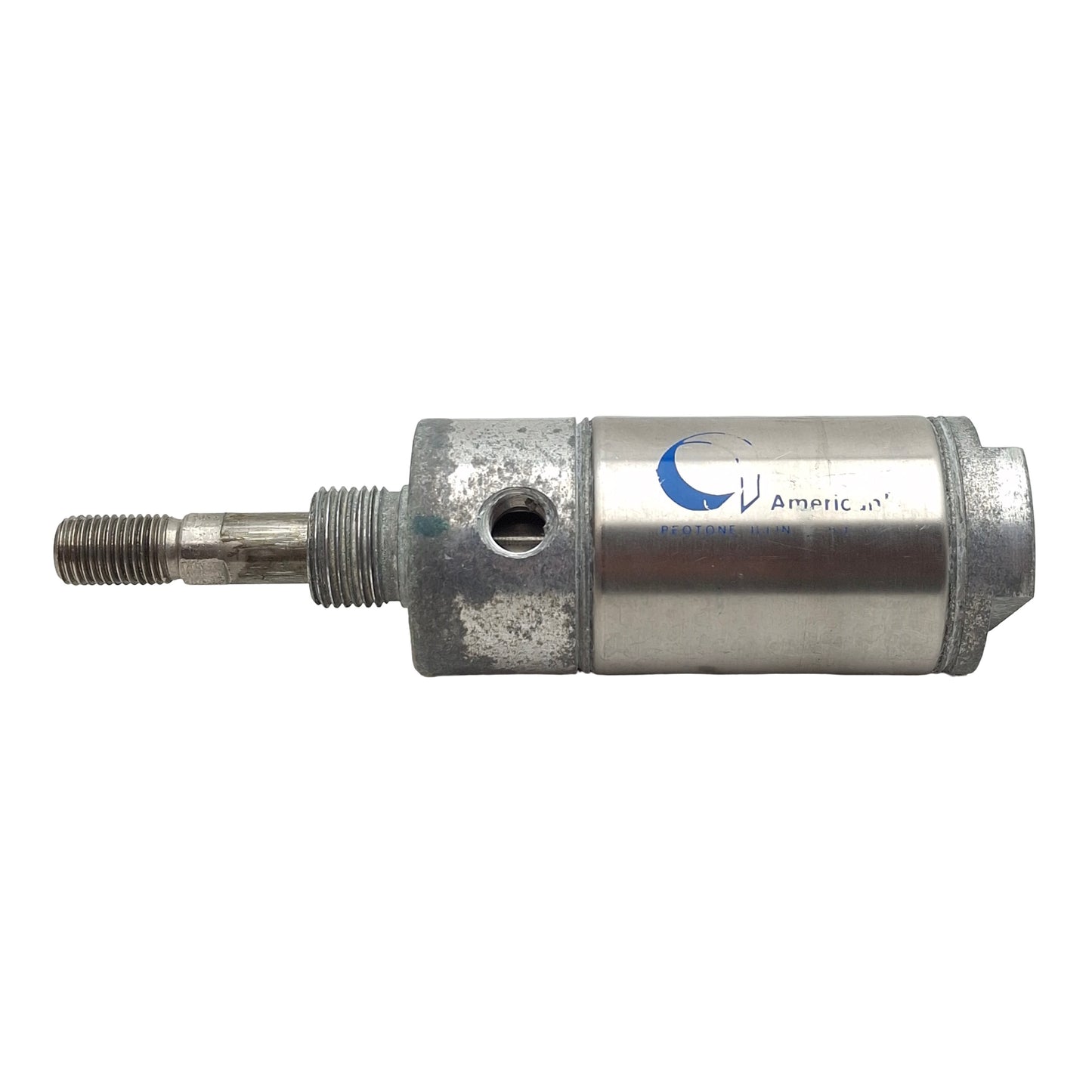 Used American 1500DNS-0.50-4-32 Pneumatic Cylinder, ø1-1/2" Bore, 0.5" Stroke, 250psi