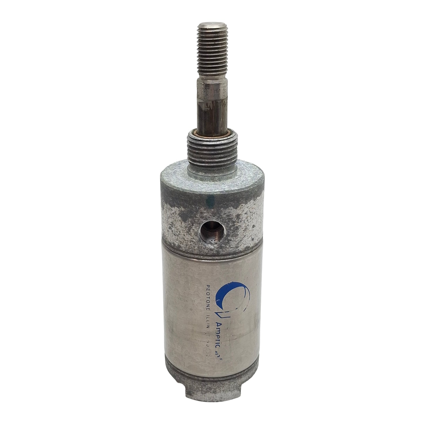 Used American 1500DNS-0.50-4-32 Pneumatic Cylinder, ø1-1/2" Bore, 0.5" Stroke, 250psi