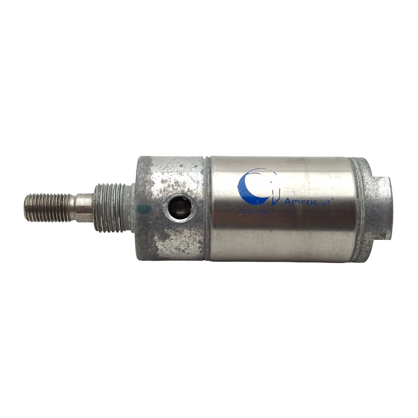 Used American 1500DNS-0.50-4-32 Pneumatic Cylinder, ø1-1/2" Bore, 0.5" Stroke, 250psi